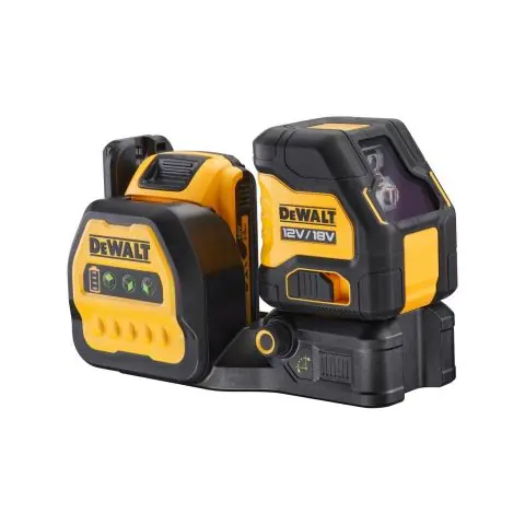 I lager Dewalt DCE088D1G18-QW Krysslasersats